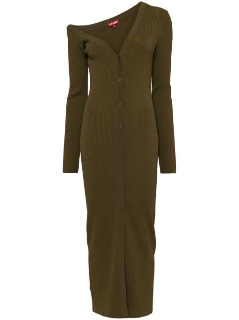 ribbed-knitted dress by STAUD
