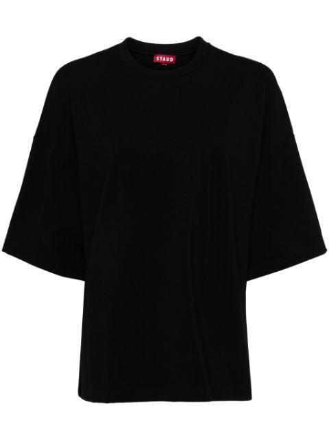 straight hem T-shirt by STAUD