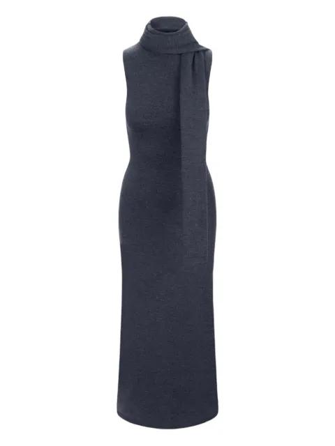 turtleneck midi dress by STAUD