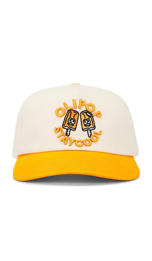 Stay Cool x OLIPOP Orange Cream Cap in Orange,Cream by STAY COOL