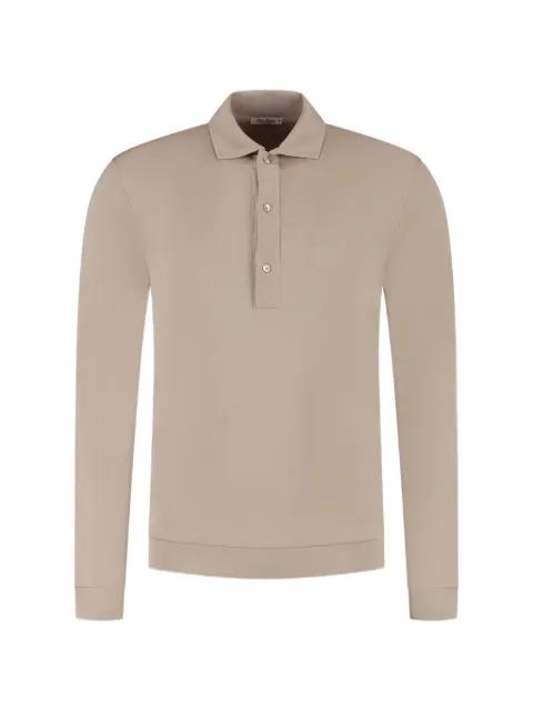 long-sleeve polo shirt by STEFAN BRANDT