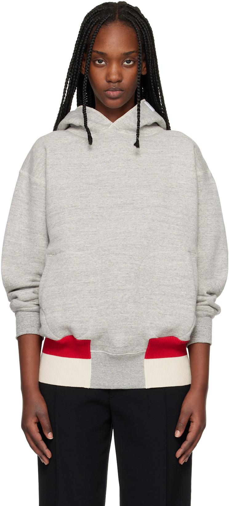 Gray AG Spalding Edition Sideline Parka Hoodie by STEFAN COOKE