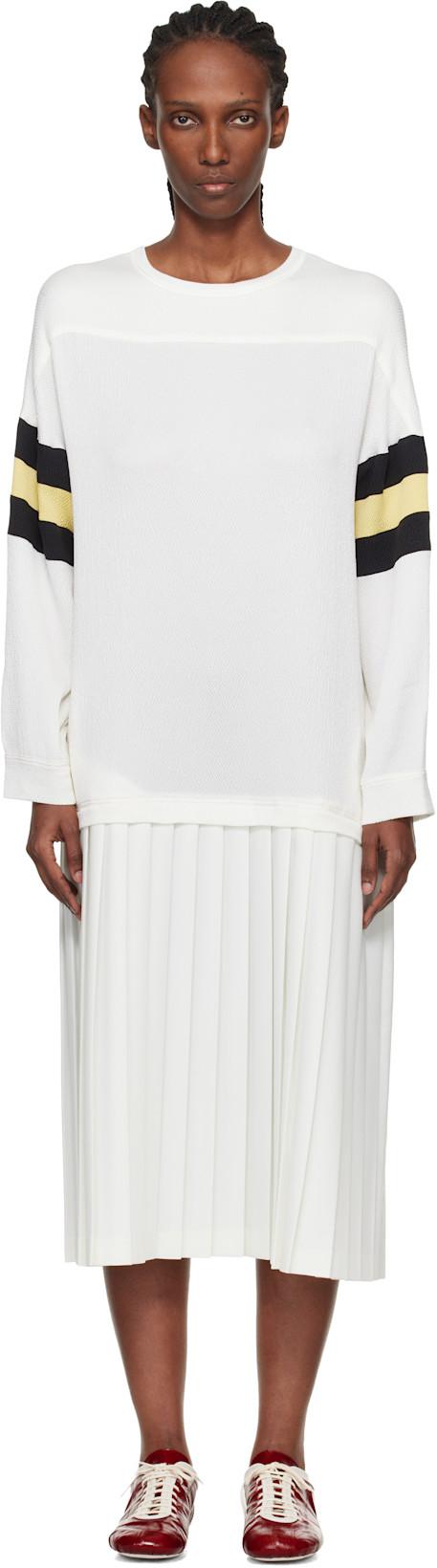 Off-White Stadium Midi Dress by STEFAN COOKE
