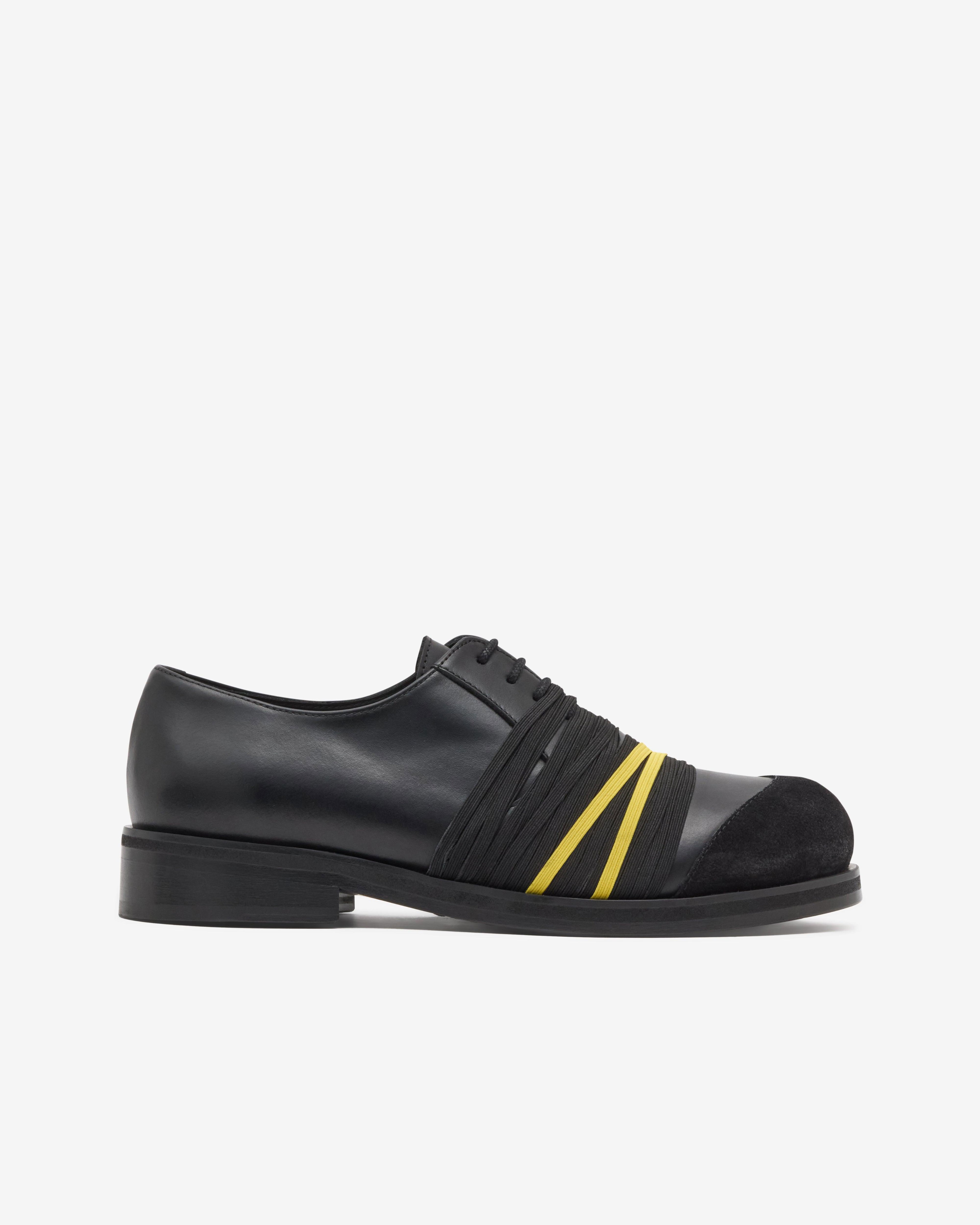 Stefan Cooke - Men's Elastic Biker Derby - (Black) by STEFAN COOKE