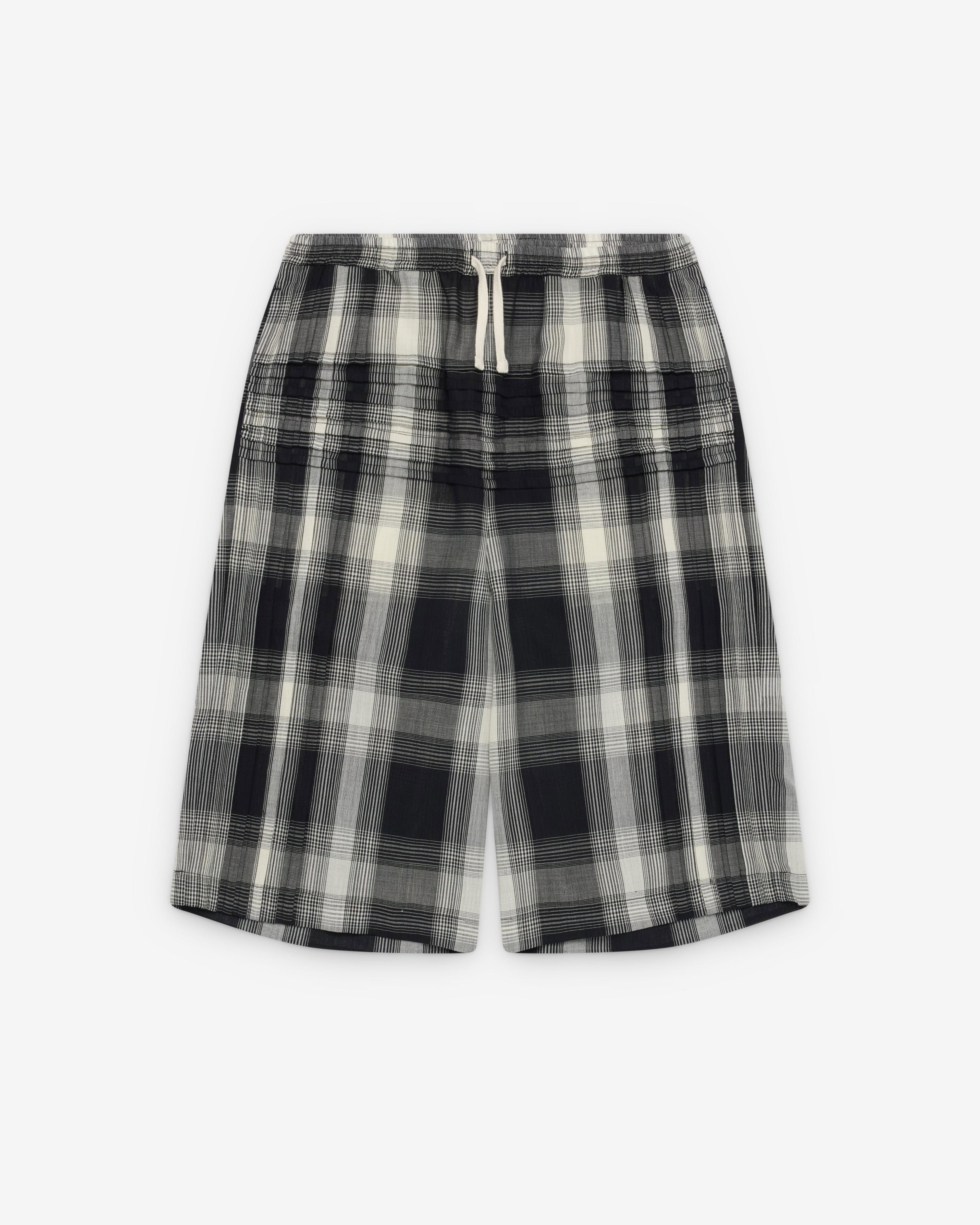 Stefan Cooke - Men's Pillar Shorts - (Check) by STEFAN COOKE