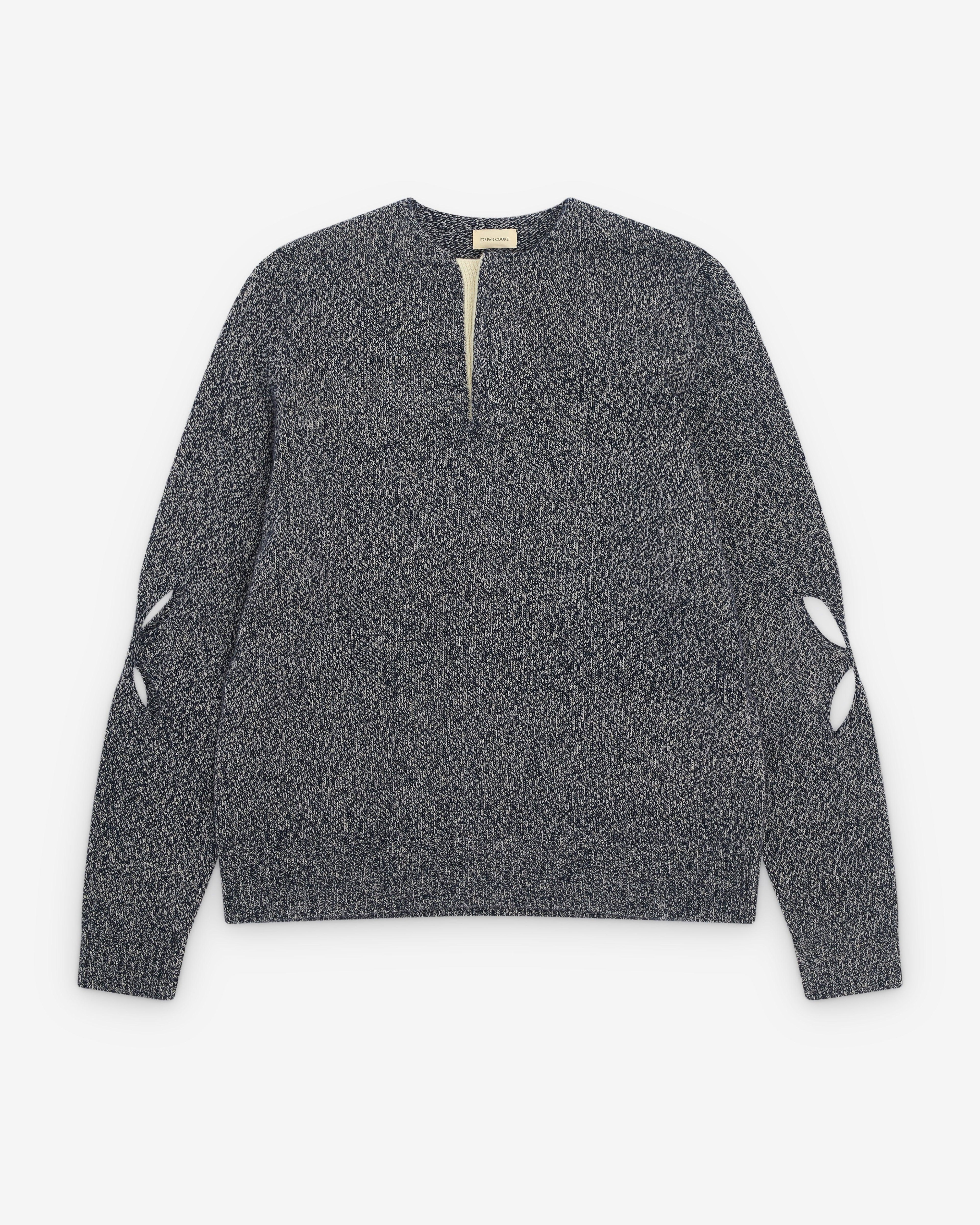 Stefan Cooke - Men’s Rugby Knit - (Grey) by STEFAN COOKE