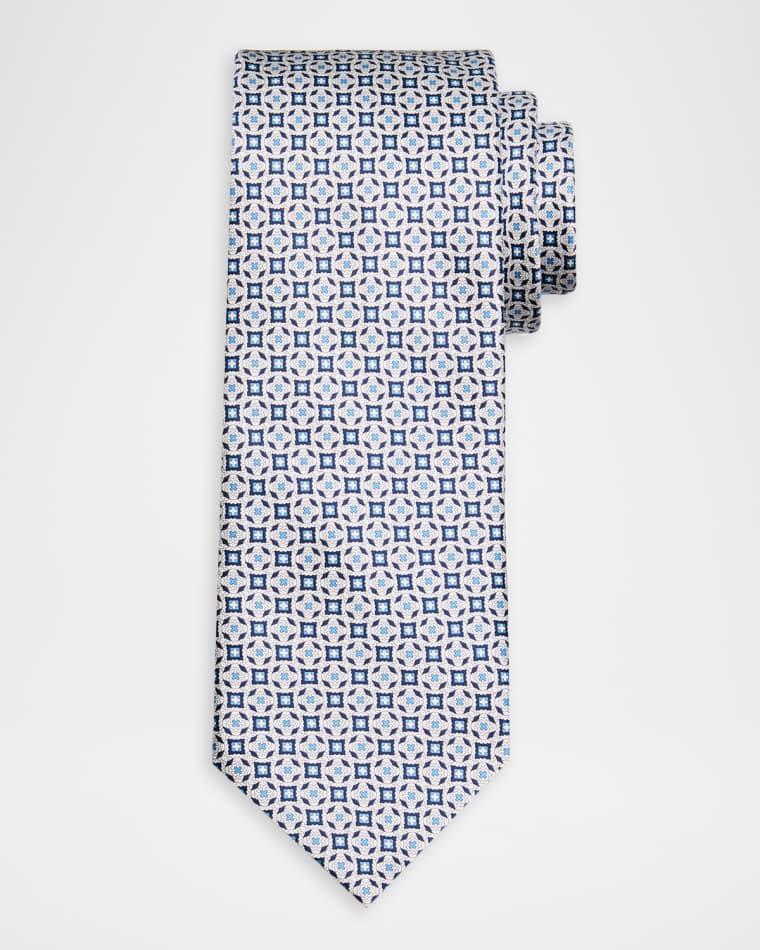 Men's Maxi-Mosaic Silk Tie by STEFANO RICCI