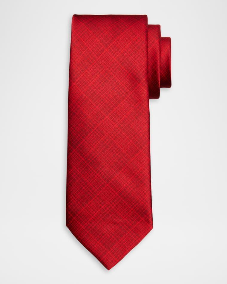 Men's Tonal Stripe Silk Tie by STEFANO RICCI