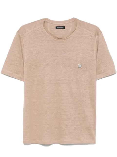 linen T-shirt by STEFANO RICCI