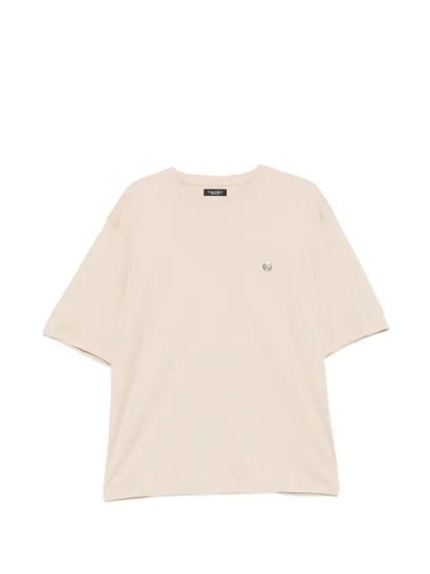 logo-plaque T-shirt by STEFANO RICCI