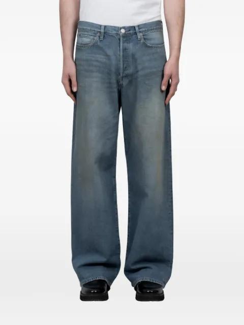 faded-effect wide-leg jeans by STEIN