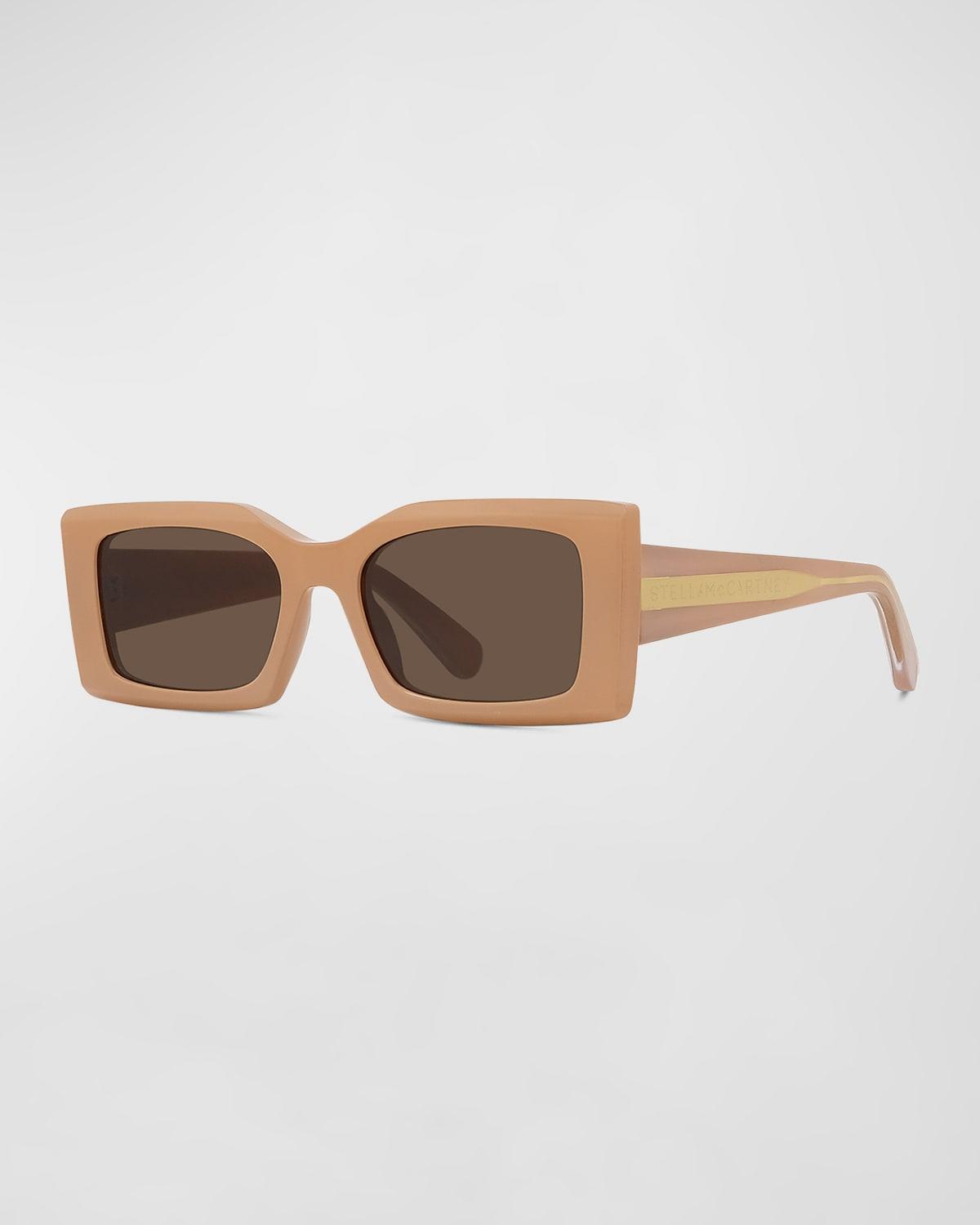 Acetate Rectangle Sunglasses by STELLA MCCARTNEY
