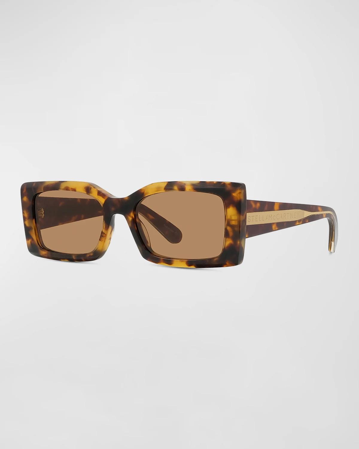 Acetate Rectangle Sunglasses by STELLA MCCARTNEY