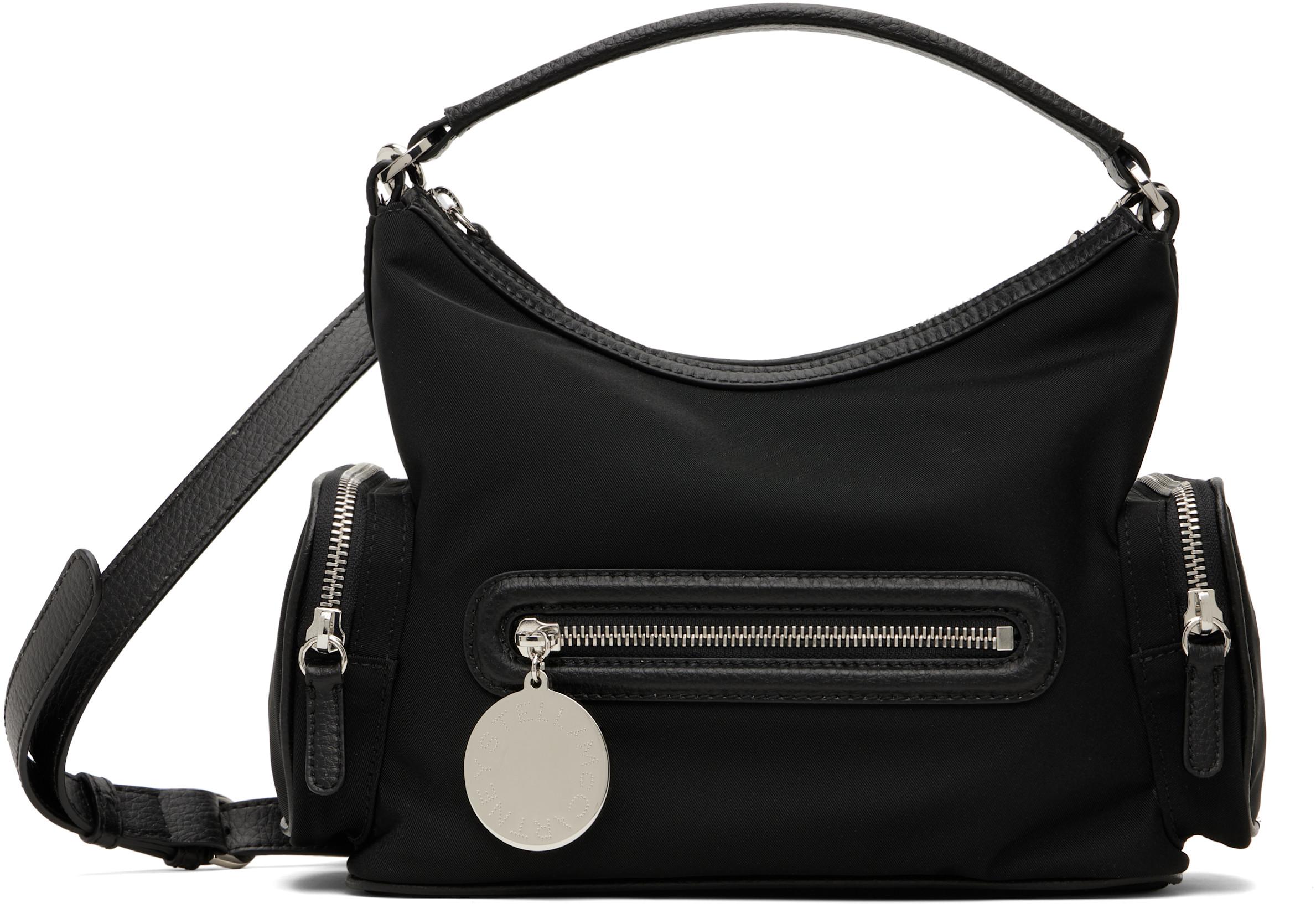 Black Dartmoor ECONYL Crossbody Bag by STELLA MCCARTNEY