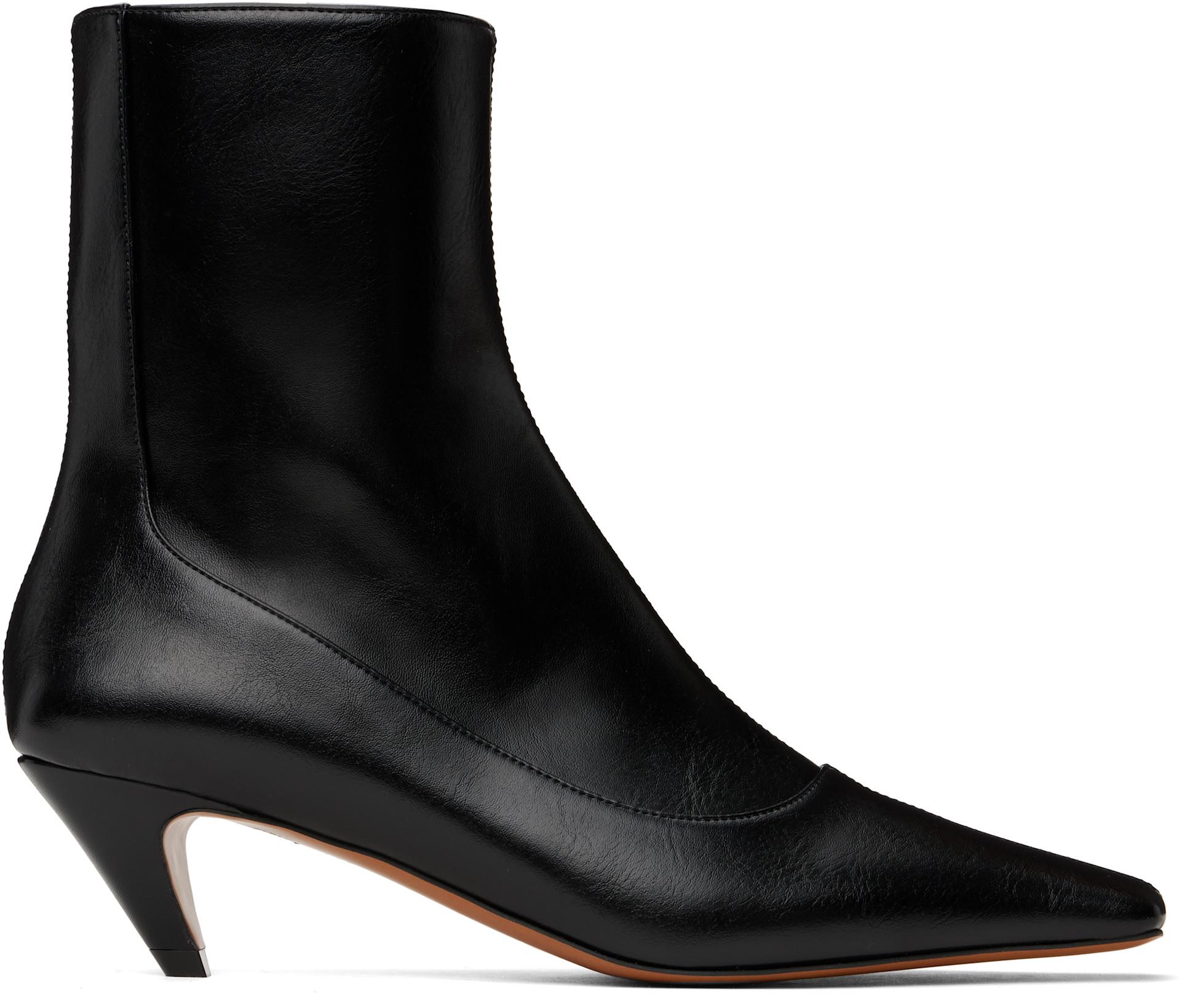 Black Stella Spur Boots by STELLA MCCARTNEY