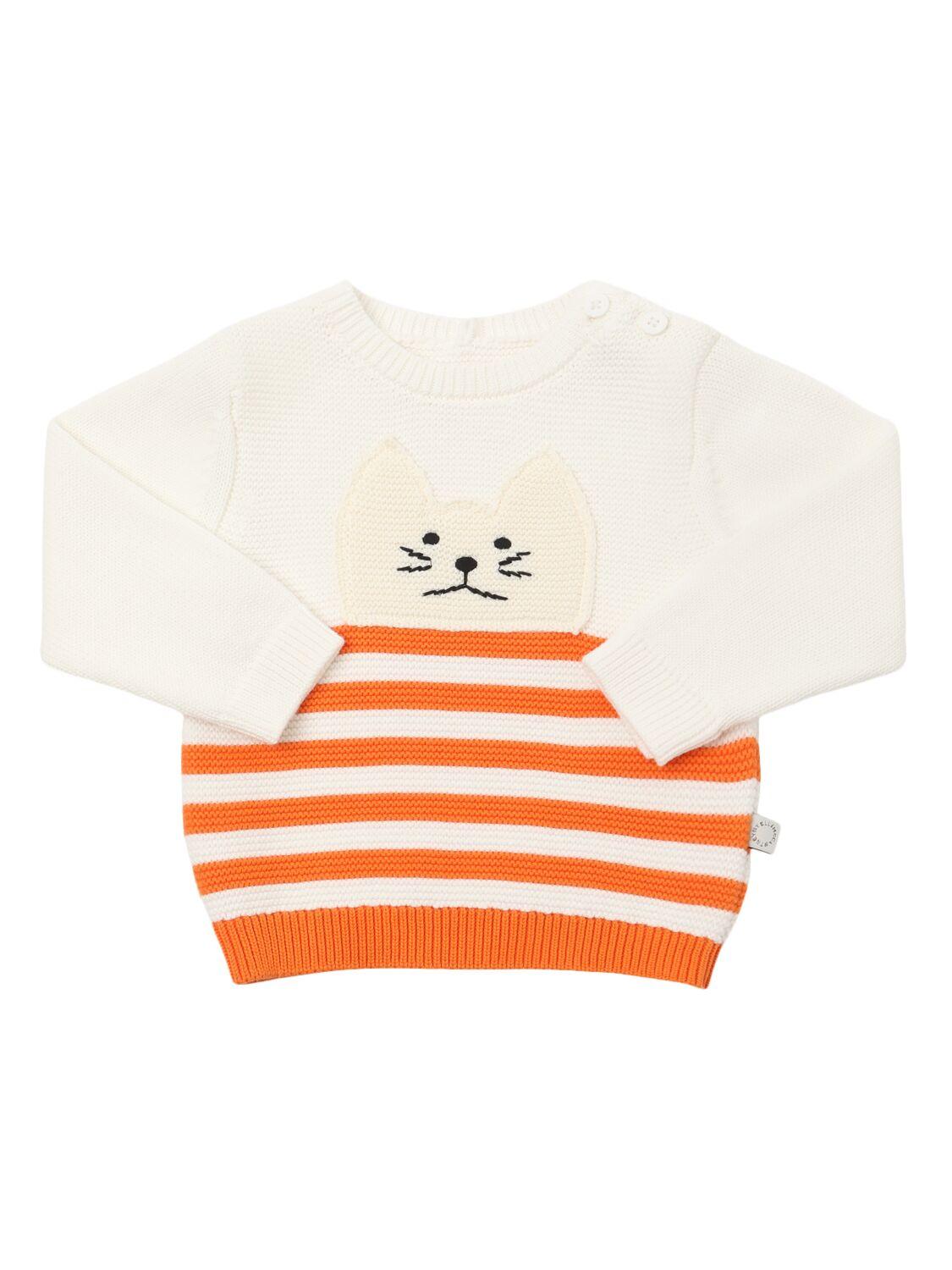 Cotton Knit Sweater by STELLA MCCARTNEY