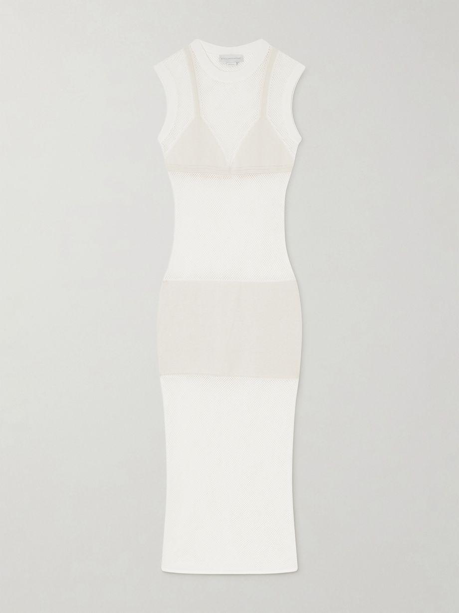 Crocheted cotton midi dress by STELLA MCCARTNEY
