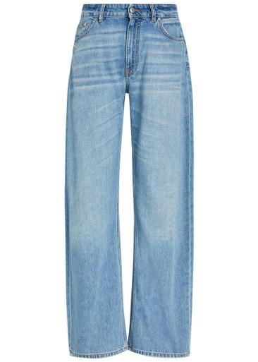 Curved-leg jeans by STELLA MCCARTNEY