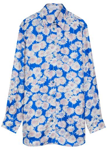 Daisy floral-print silk shirt by STELLA MCCARTNEY