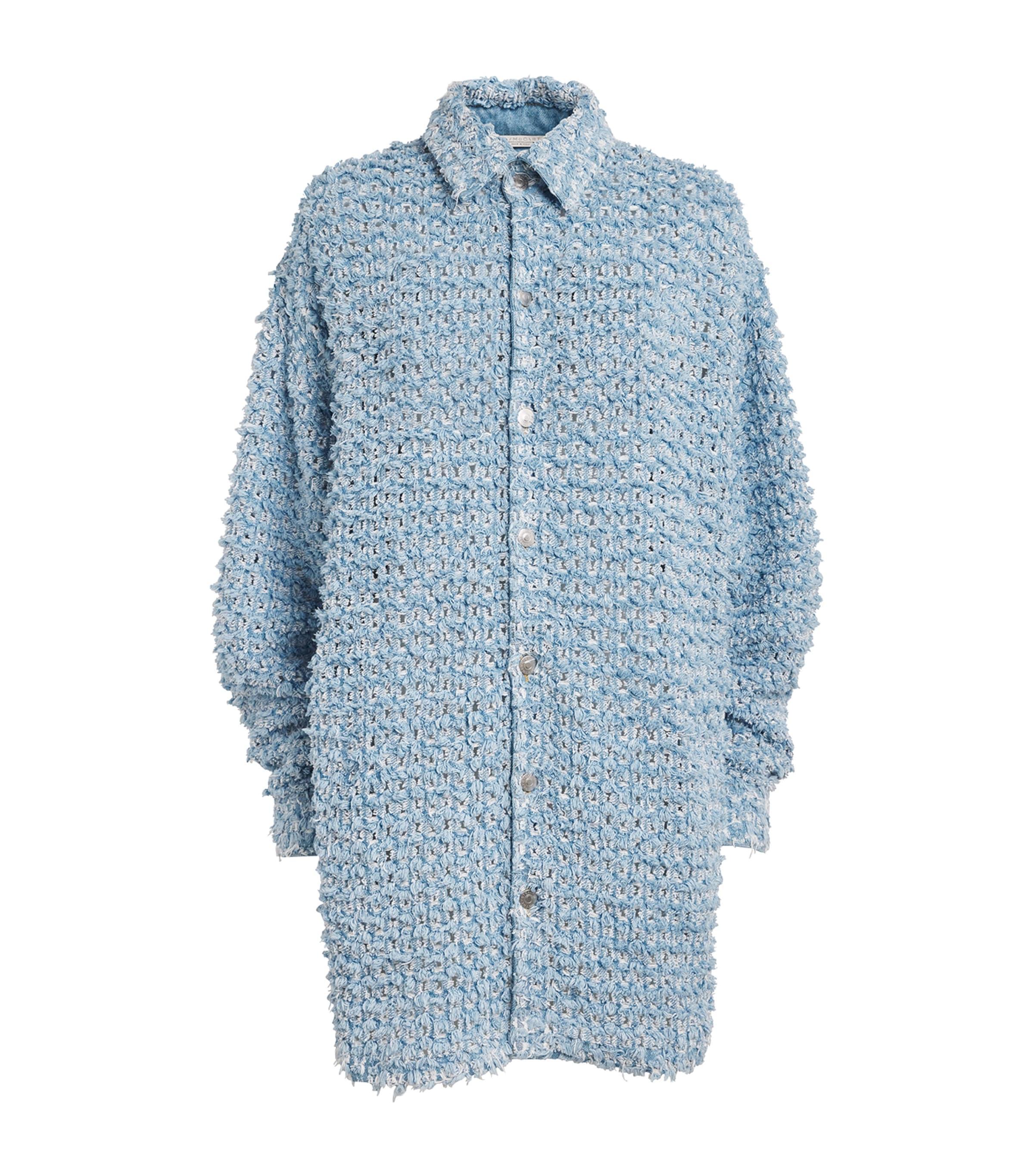 Denim Boucle Overshirt by STELLA MCCARTNEY