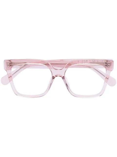 square-frame optical glasses by STELLA MCCARTNEY EYEWEAR