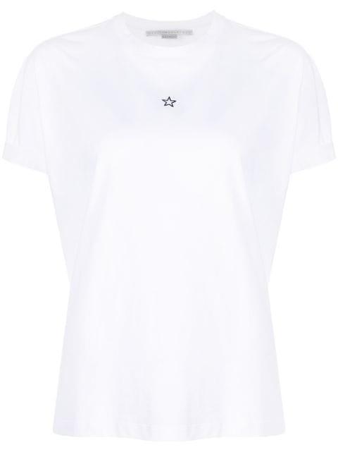 Embroidered mini star T-shirt by STELLA MCCARTNEY