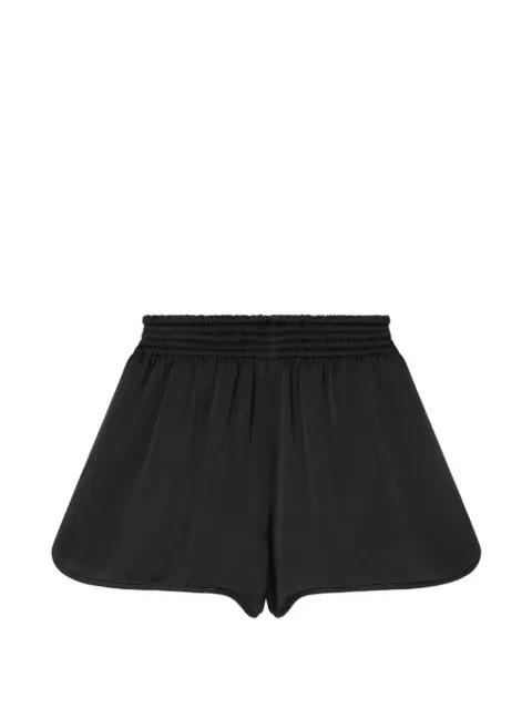 Envers Satin shirred shorts by STELLA MCCARTNEY
