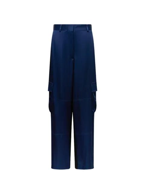 Envers satin pocket trousers by STELLA MCCARTNEY