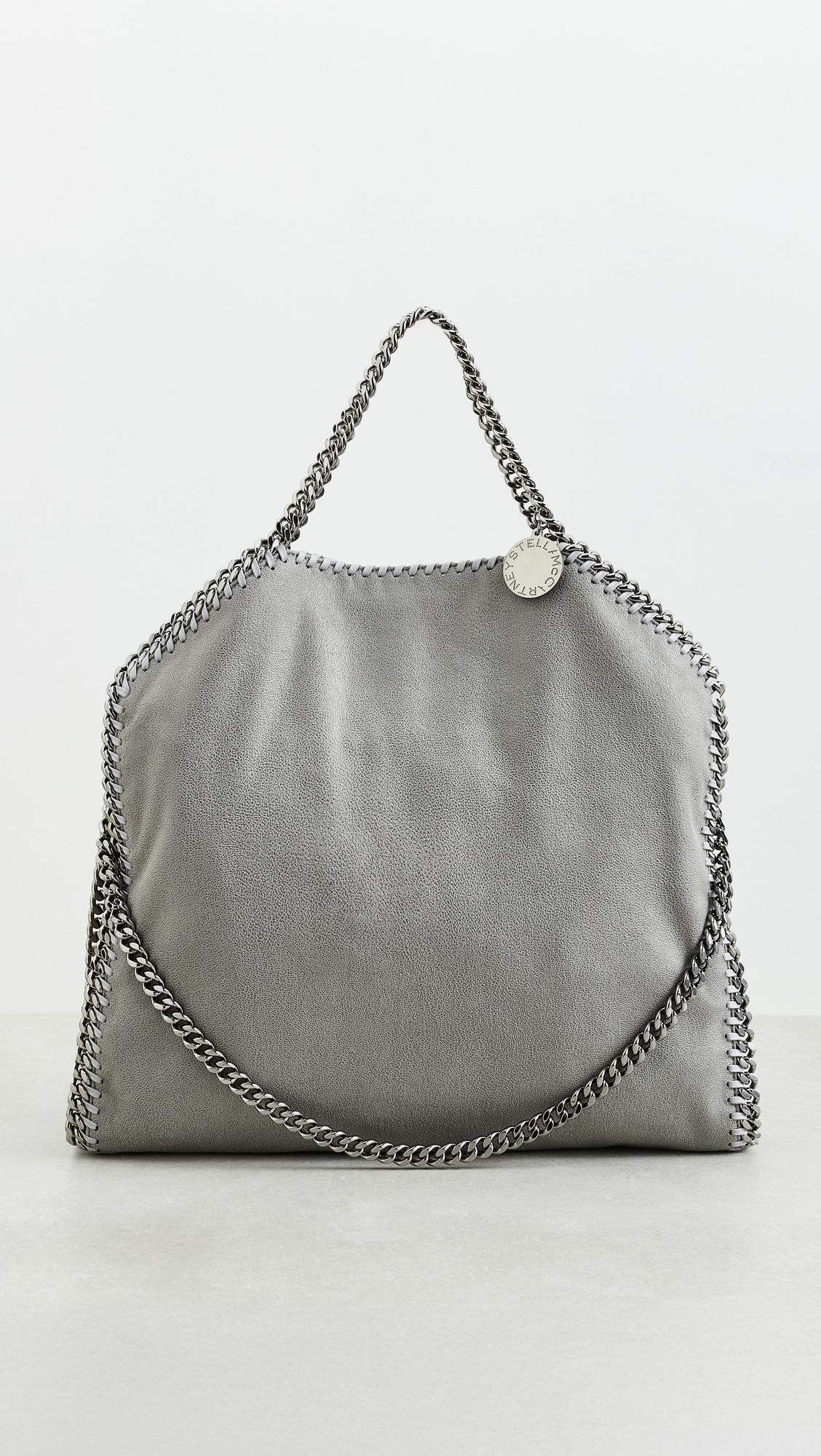 Falabella Vegan Shaggy Deer Fold Over Tote Bag by STELLA MCCARTNEY
