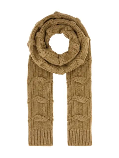 Falabella cable-knit scarf by STELLA MCCARTNEY