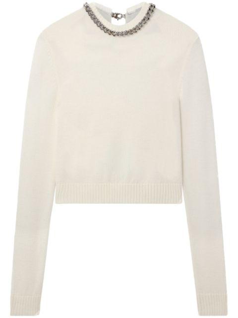 Falabella-chain fine-knit sweater by STELLA MCCARTNEY