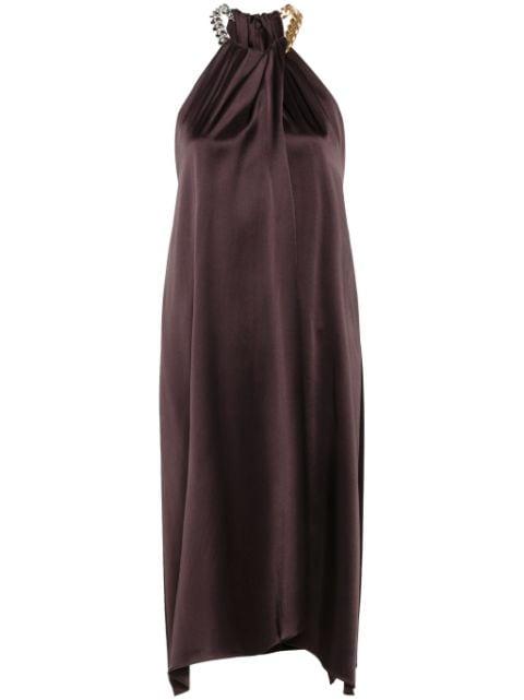 Falabella-chain midi dress by STELLA MCCARTNEY