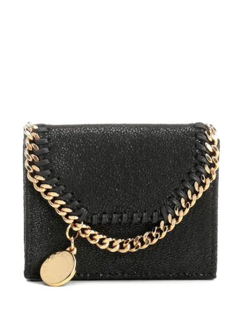Falabella chain-trim trifold wallet by STELLA MCCARTNEY