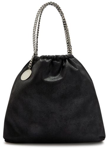 Falabella drawstring faux suede tote by STELLA MCCARTNEY