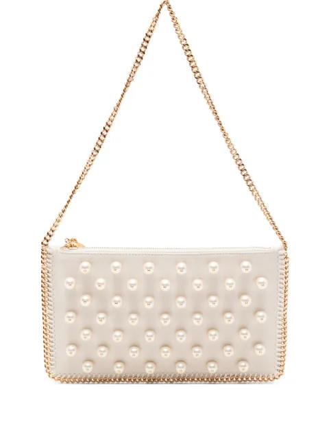 Falabella embellished clutch bag by STELLA MCCARTNEY