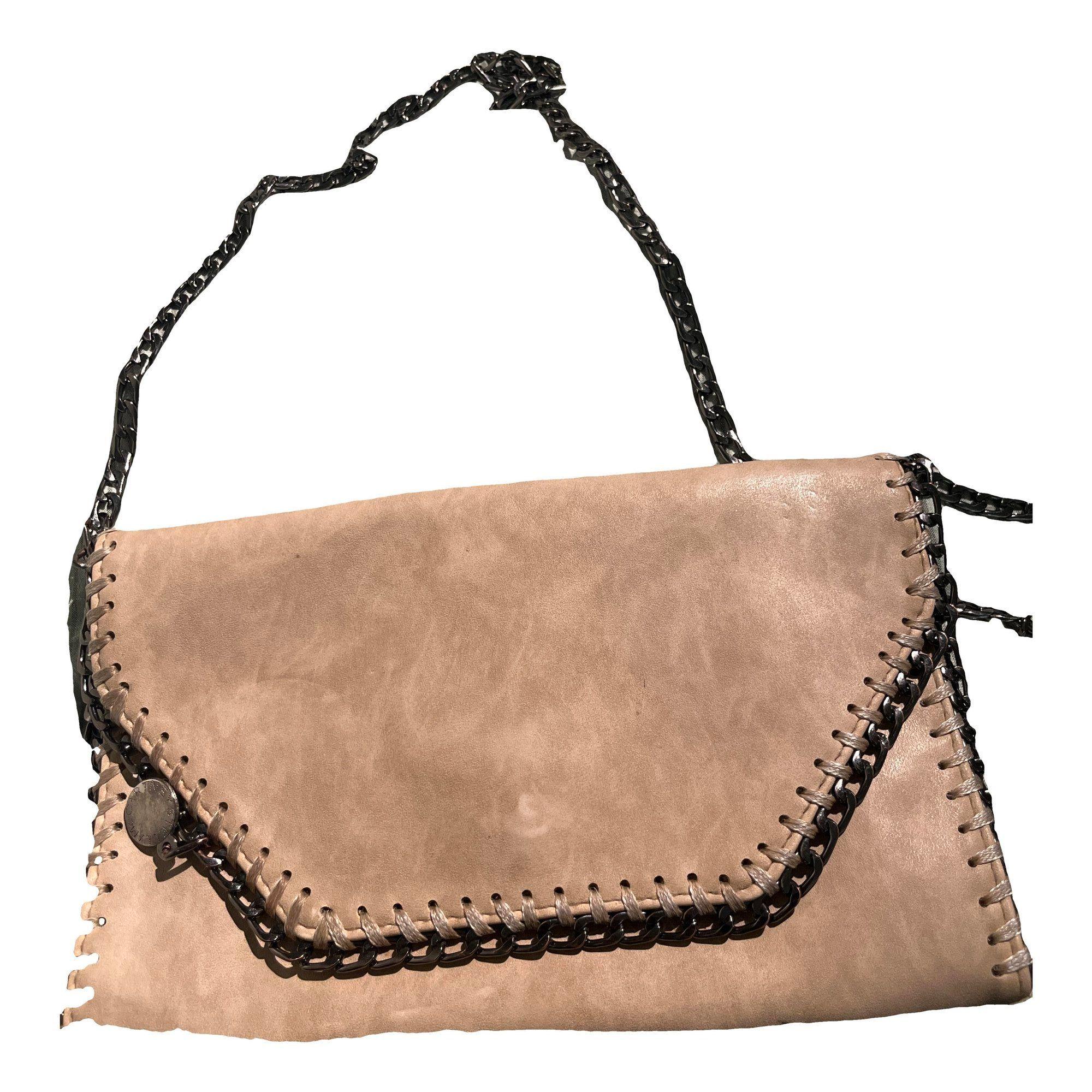 Falabella leather clutch bag by STELLA MCCARTNEY