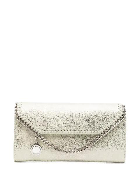 Falabella logo-charm clutch bag by STELLA MCCARTNEY