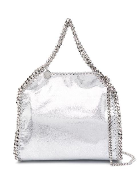 Falabella metallic-finish tote bag by STELLA MCCARTNEY