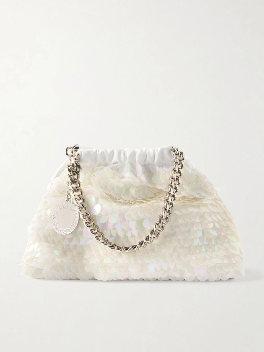Falabella mini sequined satin shoulder bag by STELLA MCCARTNEY