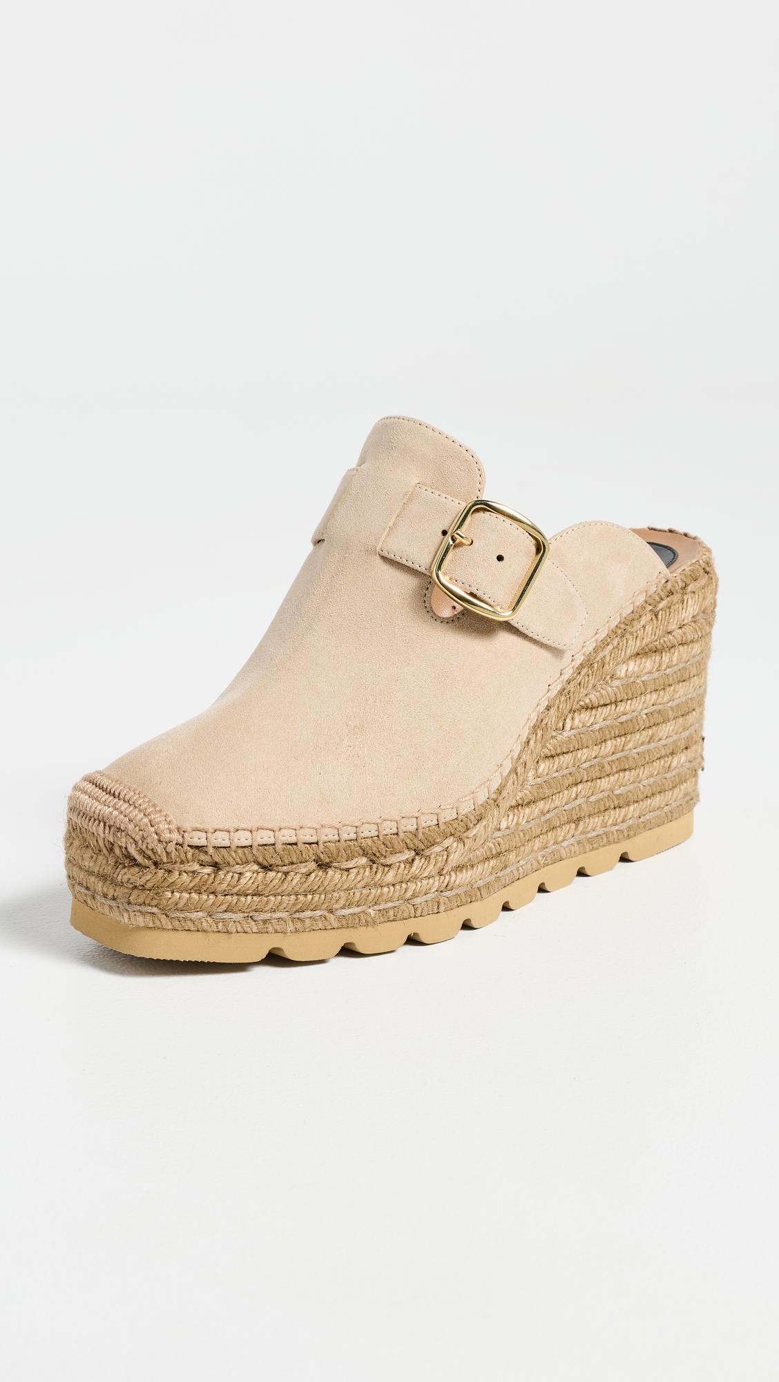 Gaia Alter Suede Clogs by STELLA MCCARTNEY