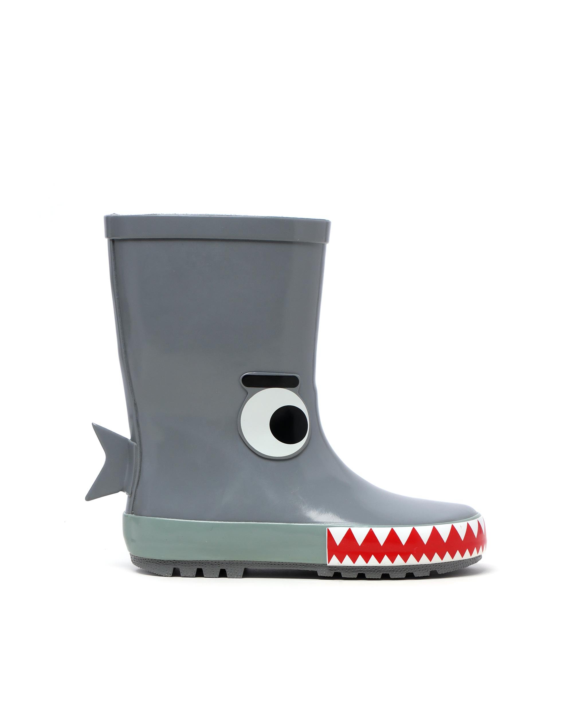 Kids shark rain boots by STELLA MCCARTNEY