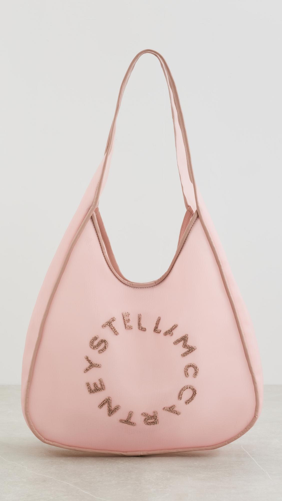 Large Mesh Logo Hobo Bag by STELLA MCCARTNEY