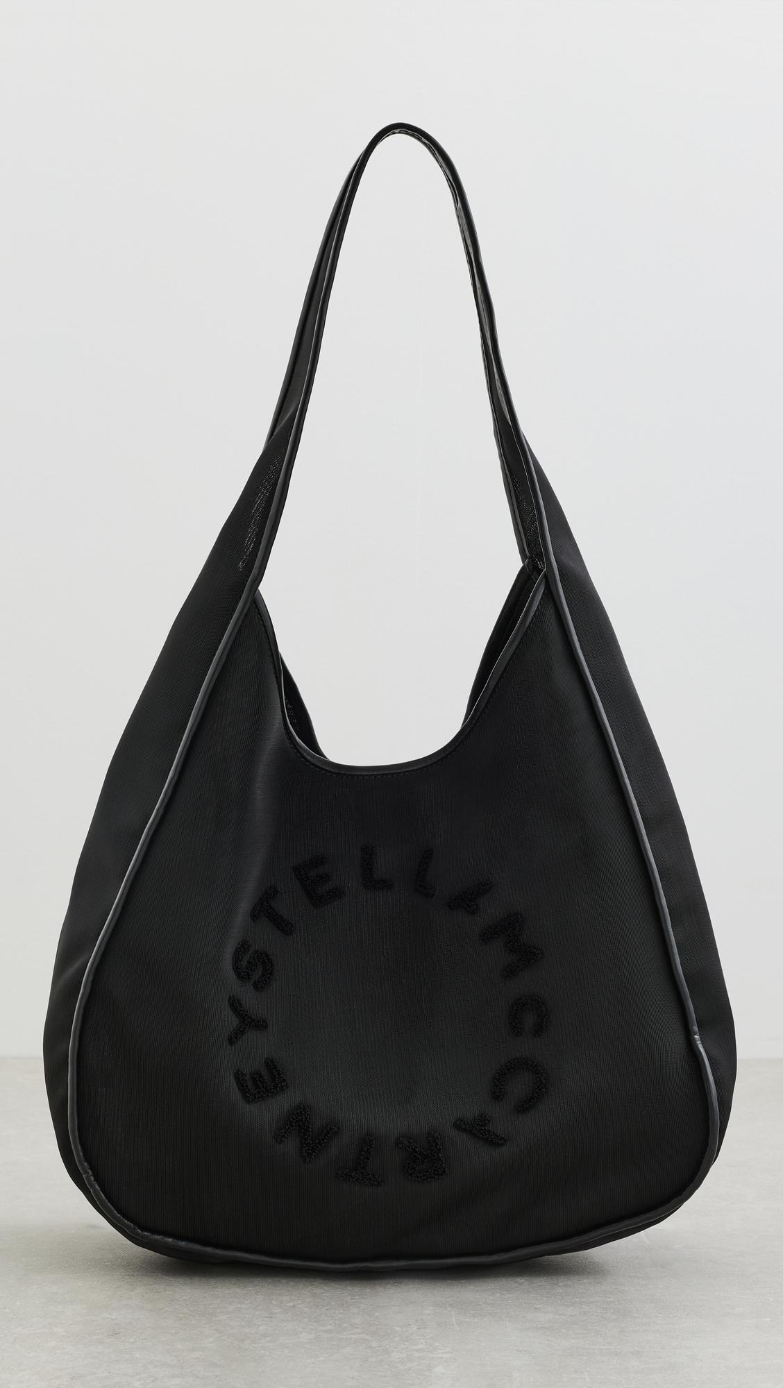 Large Mesh Logo Hobo Bag by STELLA MCCARTNEY