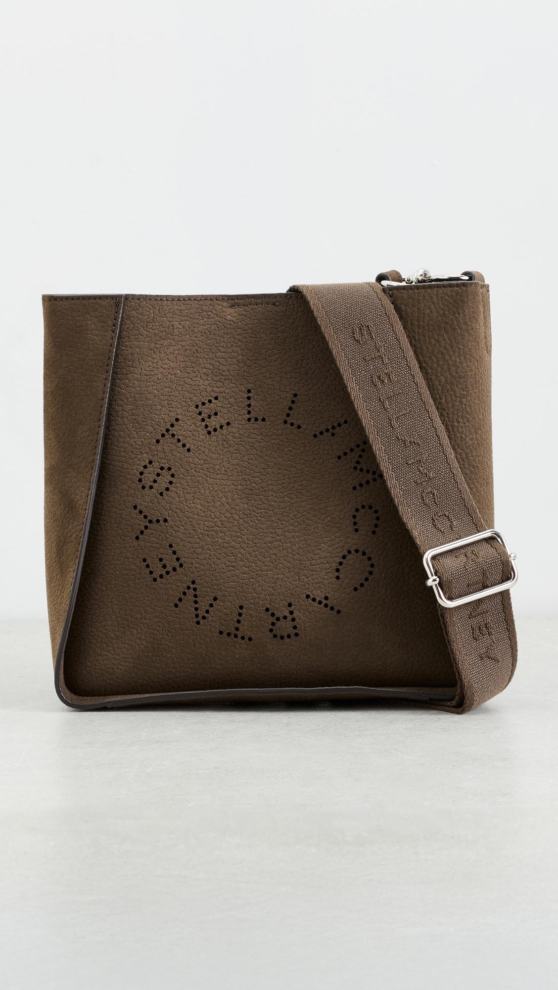 Logo Embossed Grainy Alter Suede Crossbody Bag by STELLA MCCARTNEY