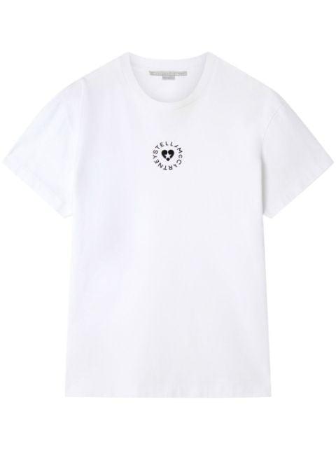 Lovestruck organic-cotton T-shirt by STELLA MCCARTNEY