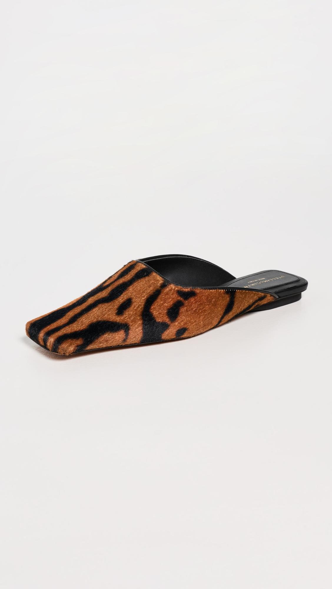 Ocelot Backless Velvet Mules by STELLA MCCARTNEY