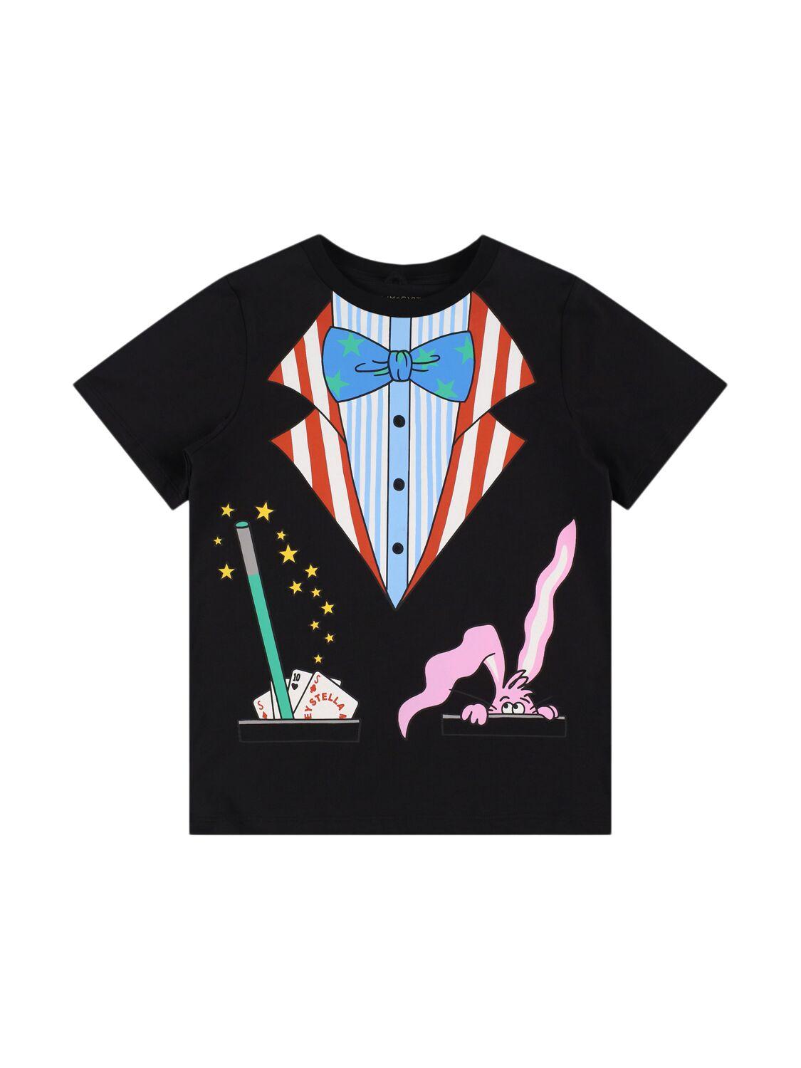 Printed Cotton Jersey T-shirt by STELLA MCCARTNEY