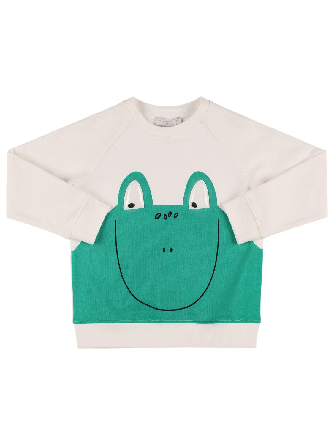 Printed Cotton Sweatshirt by STELLA MCCARTNEY