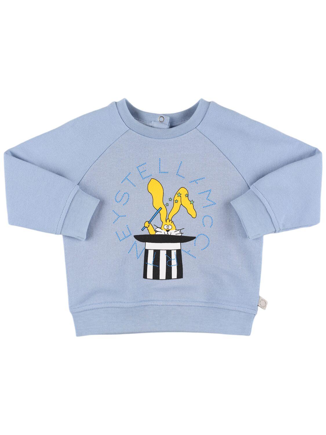 Printed Cotton Sweatshirt by STELLA MCCARTNEY