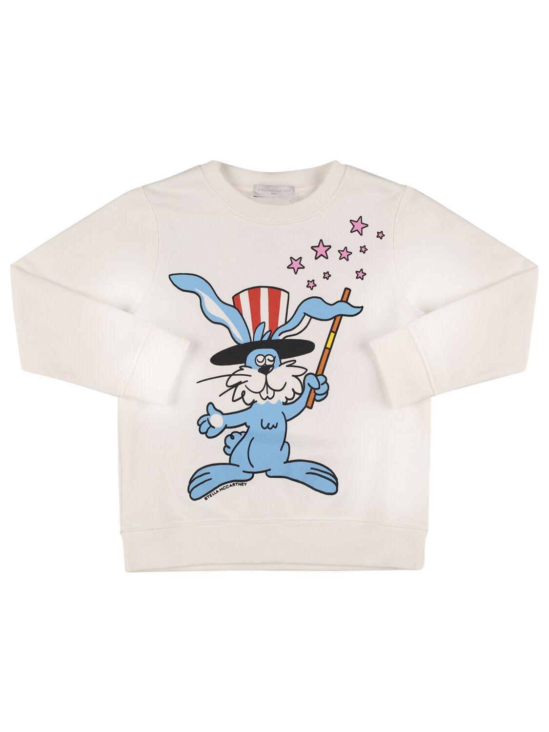 Printed Cotton Sweatshirt by STELLA MCCARTNEY